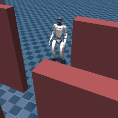Physics walk through narrow gap